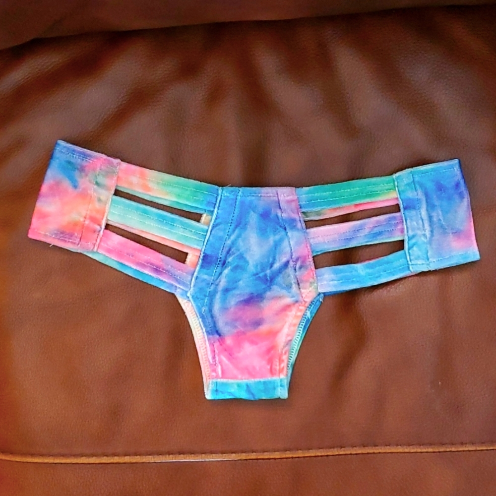 IHeartRaves low rise, pastel, tie dye, velvet rave bottoms